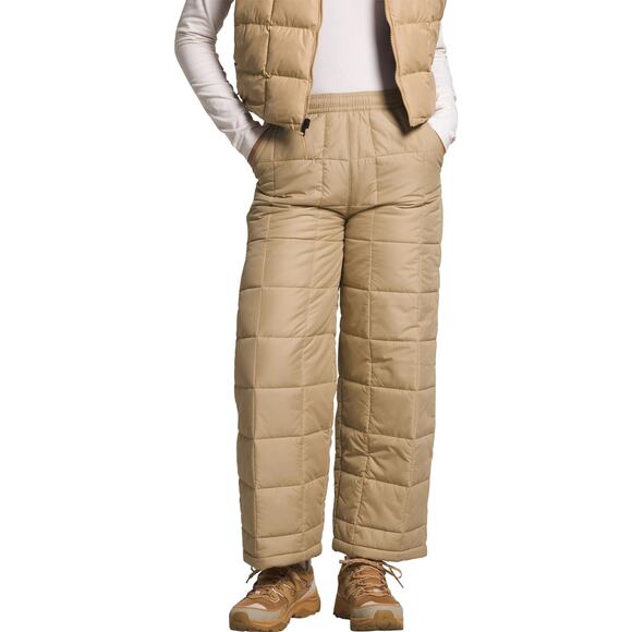 NWT The North Face Lhotse Relaxed Fit Puffer Thermoball Ski Khaki Pants Size XS - Picture 1 of 10